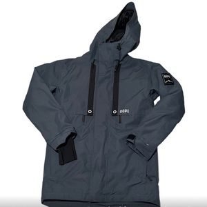 Men’s Dope Snow ski snowboard jacket size XS dark gray (~blueish)